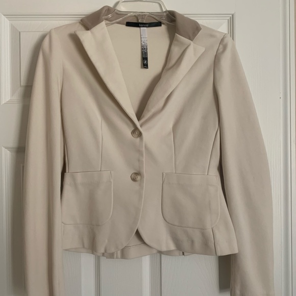 Small Cream Kenzie Blazer - Picture 3 of 6